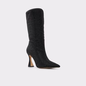 aldo sparkly boots size 8